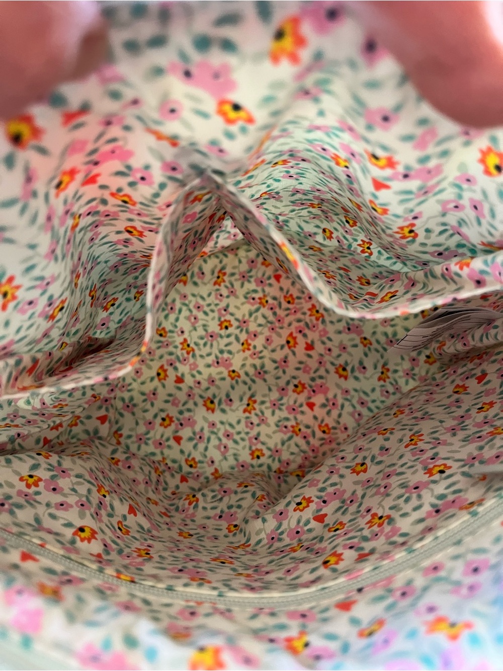 Vera Bradley Quilted Crossbody in Pastel Plaid (Pink, Blue, Teal, Coral) - Picture 7 of 13